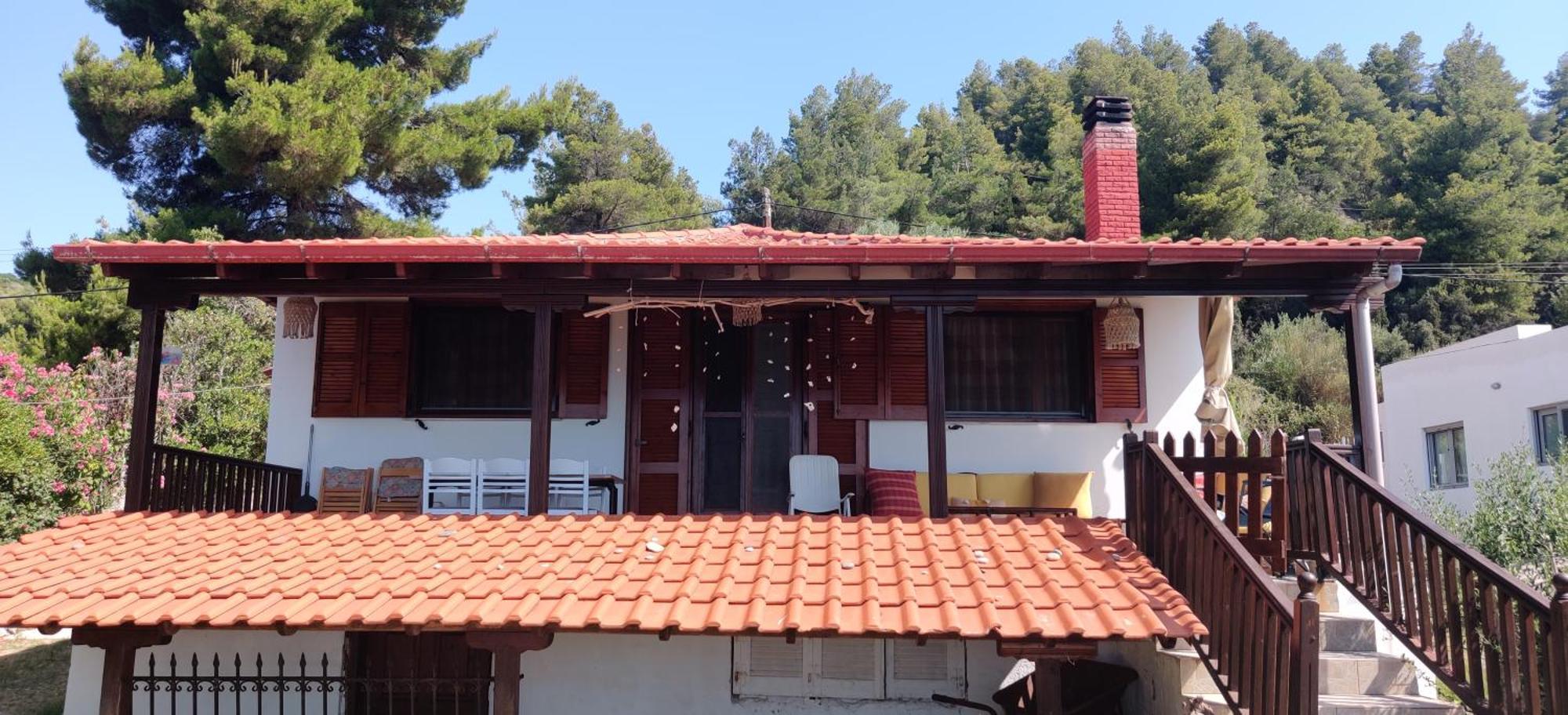 Sea Esta Holiday Home Nea Skioni Bagian luar foto